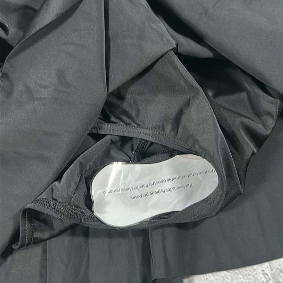 Swimsuits For All Women's Black Ruched Skirted Bandeau Swimdress size 10 NEW - Picture 10 of 16